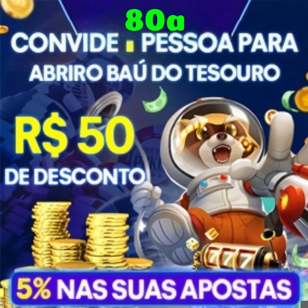 80a Ganhe R$ 100,00 Gratis